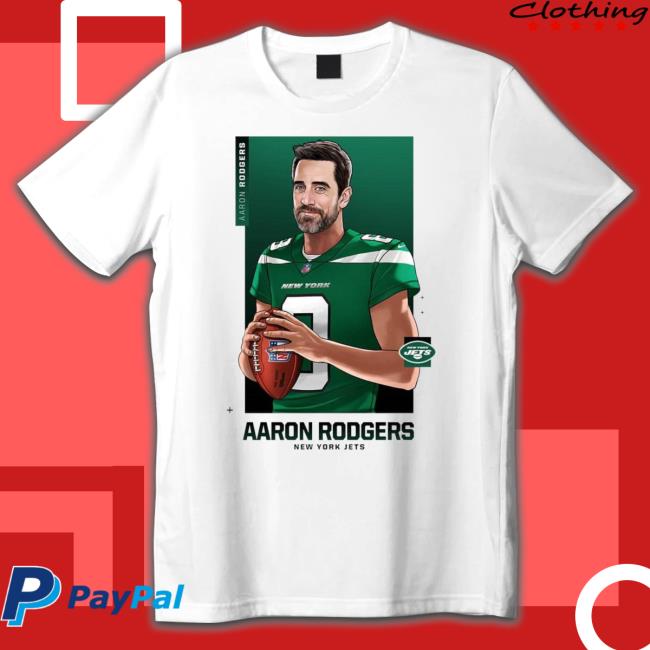 Aaron Rodgers Green Bay Packers Jersey T-shirt or Hoodie Youth 