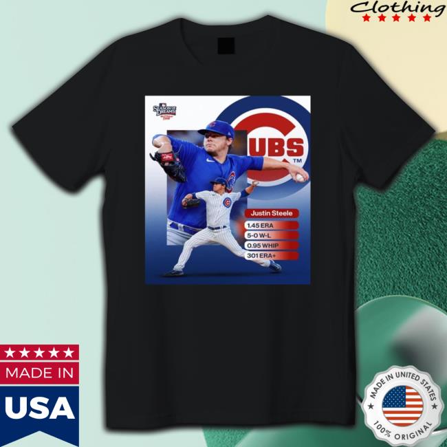 2023 Mlb Season Of Dreams Justin Steele Chicago Cubs Vintage shirt