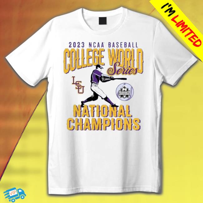 LSU Tigers 2023 NCAA Men's Baseball College World Series Shirt