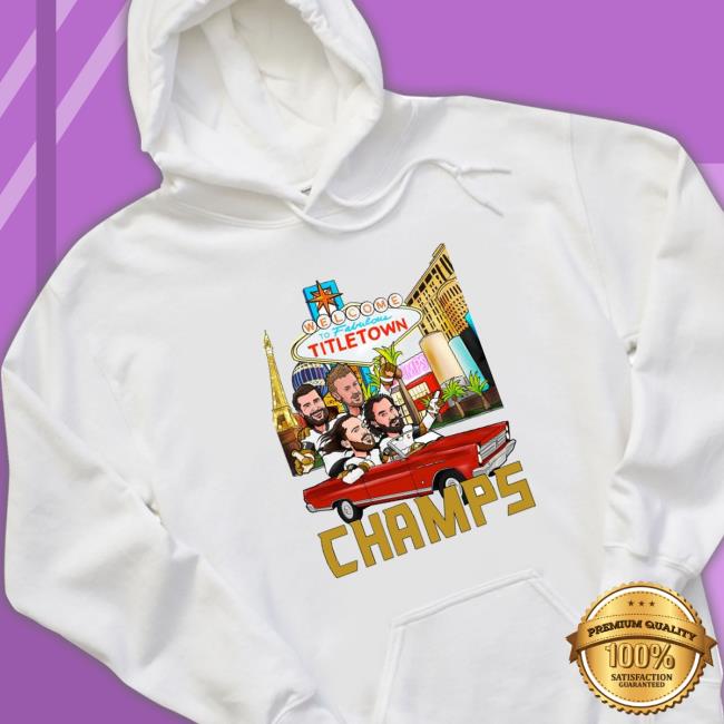 Vegas Champions Welcome To Fabulous Titletown Shirt, hoodie, sweater, long  sleeve and tank top