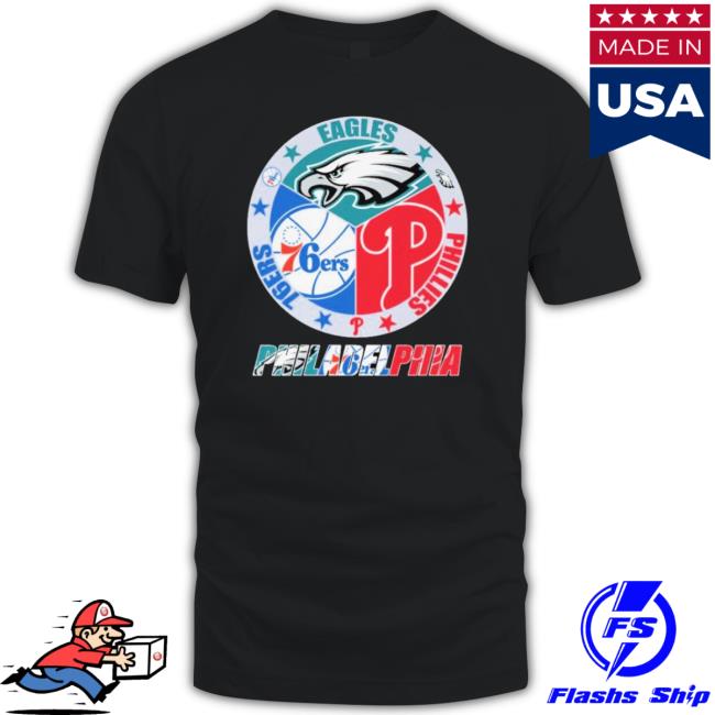 Logo Philadelphia sports team philadelphia phillies and philadelphia eagles  shirt, hoodie, longsleeve, sweater