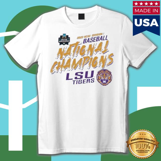 Funny Ncaa Men’S Baseball College World Series Champions Lsu Tigers ...