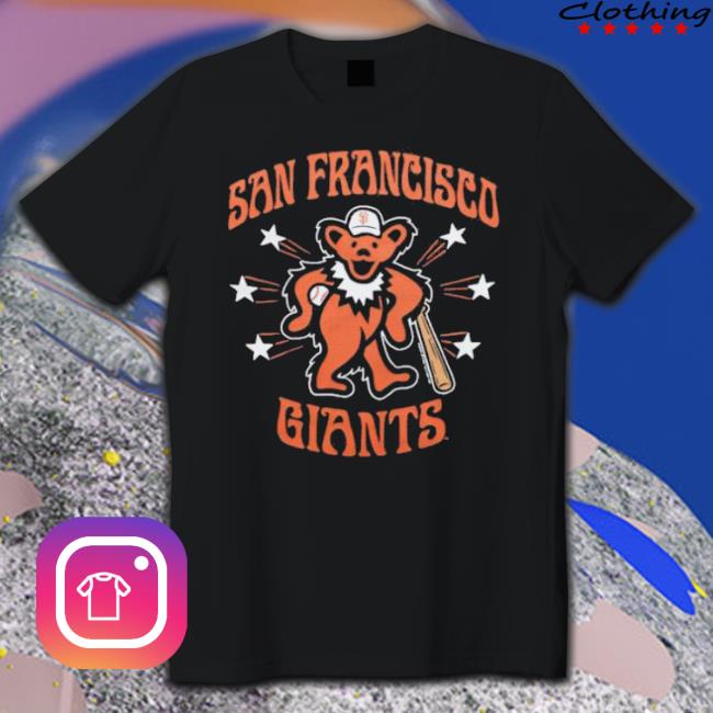 MLB x Grateful Dead San Francisco Giant Bear shirt, hoodie, sweatshirt and  tank top