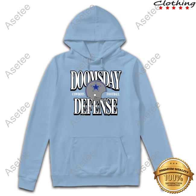 Official Cowboys DC dan quinn wearing doomsday defense shirt