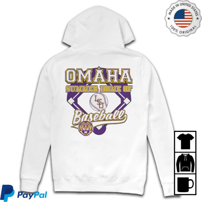 LSU Tigers Baseball Summer Home Omaha Garment Dyed Summer Home of