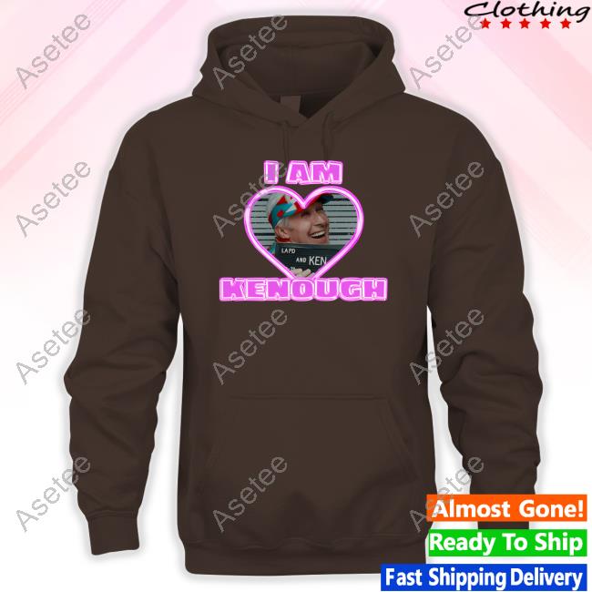 Sadstreet Store Ryan Gosling I Am Kenough Hoodie - Teechipus