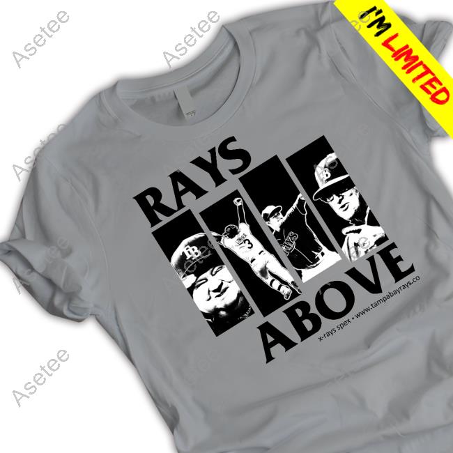 X-Rays Spex Rays above Tampa Bay Rays shirt, hoodie, sweater and v