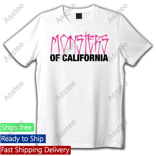 Tothestarsmedia Monsters Of California Shirt, hoodie, sweater