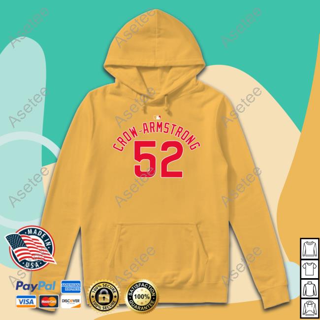 Mlb Jersey Numbers Crow-Armstrong 52 T-Shirt, hoodie, sweater