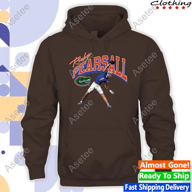 Ricky pearsall Florida gators ncaa Football black caricature shirt, hoodie,  sweater, long sleeve and tank top