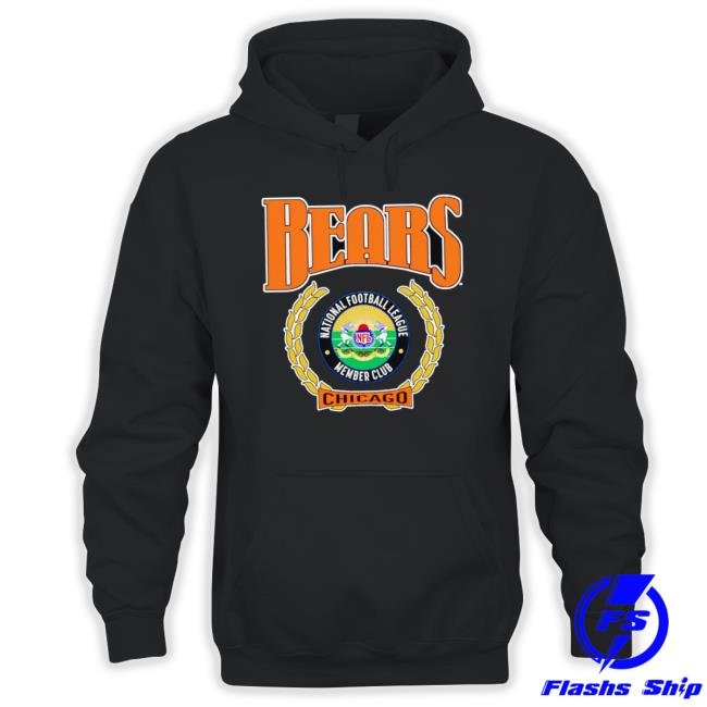 Chicago Bears NFL Mens Solid Hoodie