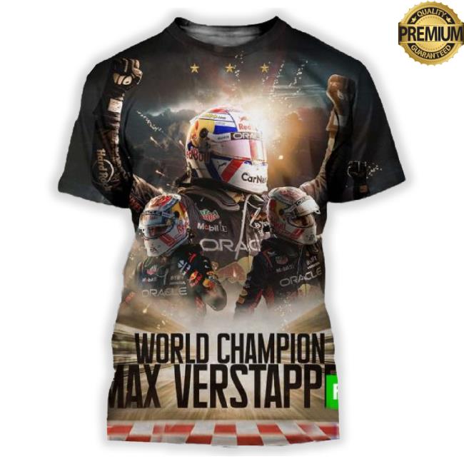 Official max Verstappen World Champion 2023 Classic Shirt, hoodie