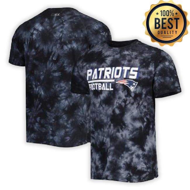 New England Patriots Mens Black Hoodie Sweatshirt