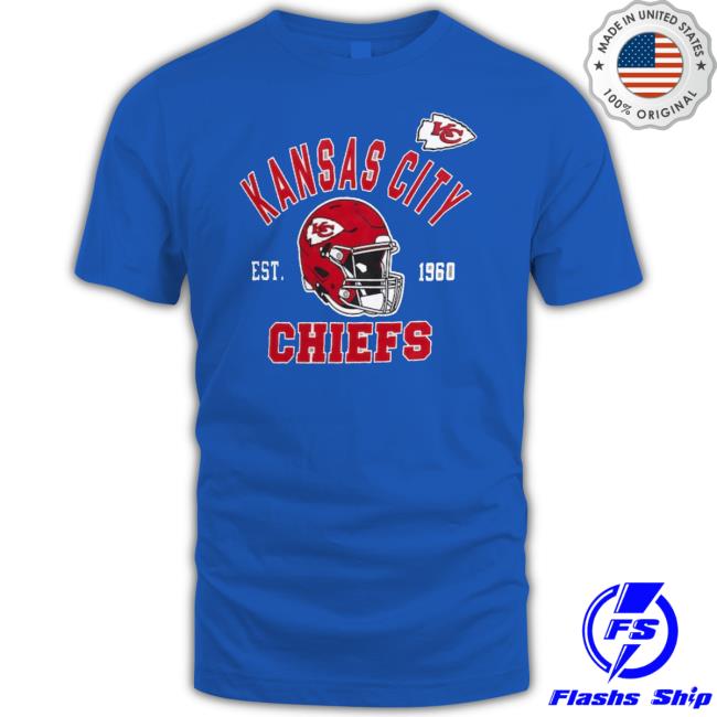 Belles Boutique Outlined KC Chiefs Graphic Tshirt Xxs