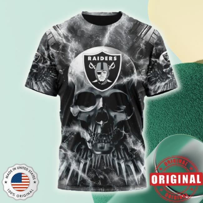 NFL Las Vegas Raiders 3D Hoodie All Over Print Shirts Perfect Fan