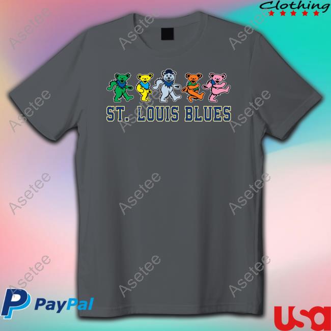 Grateful Dead X Stlouis Blues Shirt